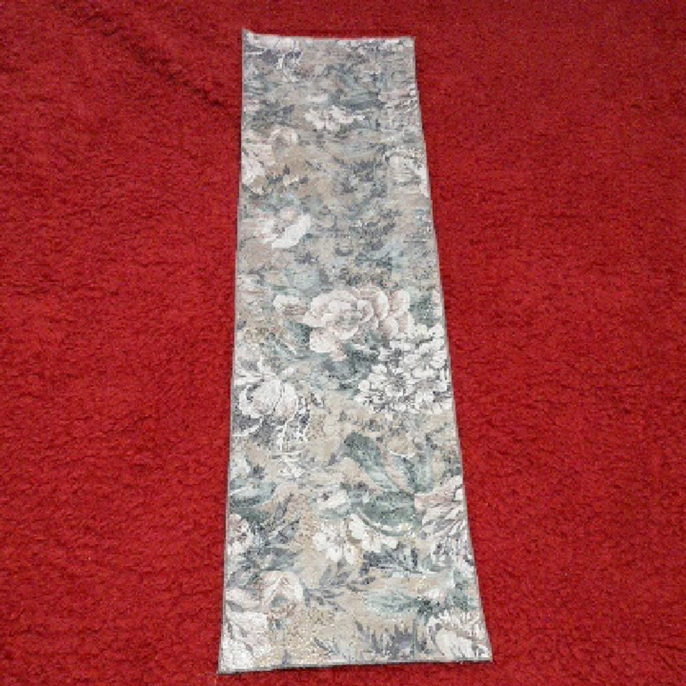 Floral Tapestry Table Runner